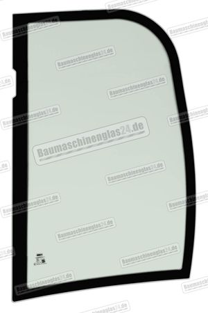 Terex TC 16 / TC20 / TC 25 Minibagger Bj. 2006-2013 - Seitenscheibe links hinter der Tür