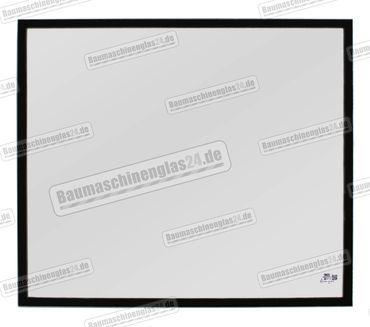 Hitachi ZX16 / ZX18 / ZX25 / ZX27 / ZX30 / ZX35 / ZX40 / ZX50 MINI EXCAVATOR - Heckscheibe (F)