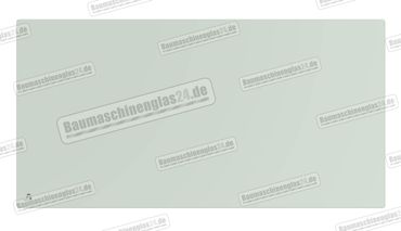Hitachi ZX17U-2 / ZX18U-3 MINI EXCAVATOR - Frontscheibe unten (B)
