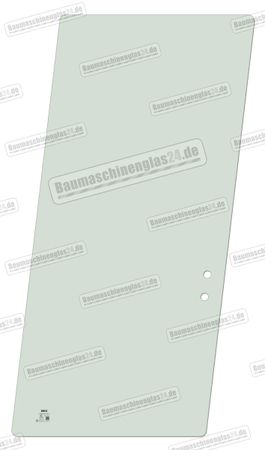 Liebherr A910/A912/A914/A918/R914/R920/R926 COMPACT - Schiebefenster hinten oben