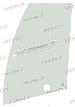 Liebherr LR624 LITRONIC / LR634 LITRONIC DOZER - Türscheibe oben