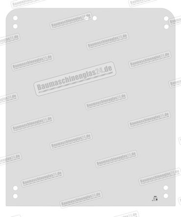 O&K RH/MH 4 - 20 PLUS Serie - Frontscheibe oben