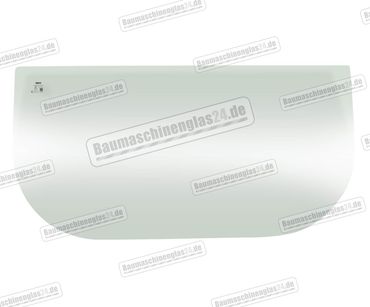 Volvo EC140 / EC150 / EC210 / EC240 / EC290 / EC360 / EC460 EXCAVATOR - Frontscheibe unten