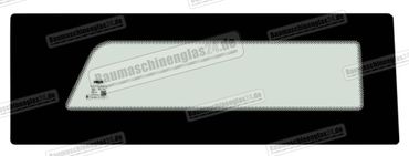 Terex TL65 / TL70 / TL80 / TL100 / TL120 SKL C Serie - Türscheibe unten rechts