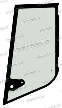 Liebherr L507 / 509 / 514 / 518 Stereo LOADER (onwards 2019) L509 tele (2020-2023)  - Türscheibe links