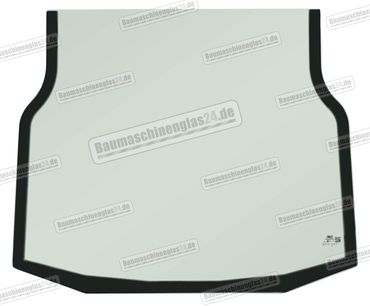 Jcb 8014/8018/8020/TO 8040 MINI EXCAVATOR (BONDED CAB) - Frontscheibe unten (B)