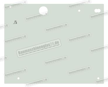 Liebherr L 541B Bj. 1995-1998 - Türscheibe links unten