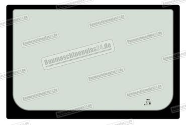 Hitachi ZX85US-5 / ZX135US-5 / ZX225US-5 - Heckscheibe 