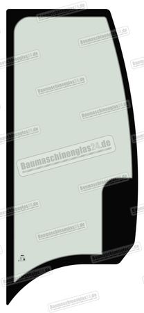 Yanmar SV16/18/20/22/26 - Seitenscheibe links 