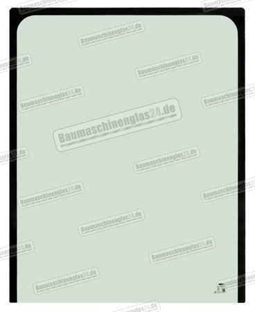 Yanmar B15/B15 3/B17/B17 2/B17 3/B18/B19/B22 2/B25V/B27 2/B30V/B37V/B37 2/B50V MINI EXCAVATOR - Frontscheibe oben (A)