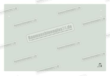 Jcb 110W Hydradig (2016-2019) - Frontscheibe unten (ab 2020)