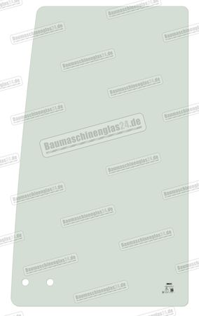 Volvo L 30-45 B-G/L30/35G/L30/30B/32B/35/35B/40/40B/45/45B/L30/32/35/40/45D - Schiebefenster links oben vorn