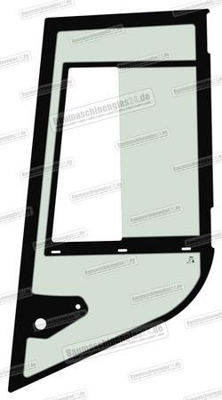 Liebherr L507 / 509 / 514 / 518 Stereo LOADER (onwards 2019) L509 tele (2020-2023) - Türscheibe links
