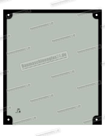 Sennebogen 690 / 825 - Frontscheibe oben 20mm