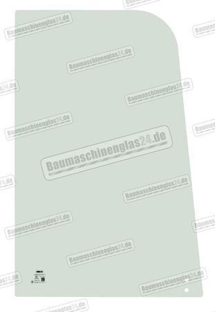 Yanmar SV 15/17 EX - Seitenscheibe rechts vorn