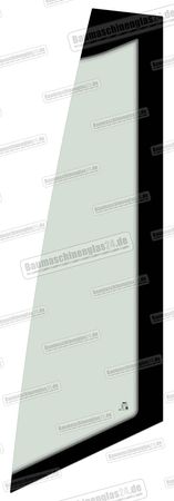 Liebherr L526 / L538 / L546 / L550 / L566 / L580 Generation 8 -  Frontscheibe links