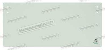 JCB 50Z-2 / 60C-2 / 51R-2 (2021-..) - Frontscheibe unten