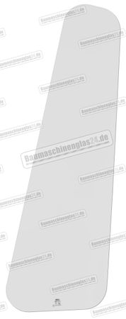 Zettelmeyer ZL 602 A - Seitenscheibe vorn R/L