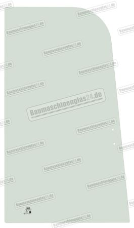 Yanmar VIO 10 bis 55 MINI EXCAVATOR - Schiebefenster R vorn
