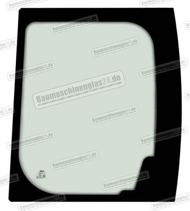 Yanmar VIO80 1 - Seite hinten Türscheibe (E)