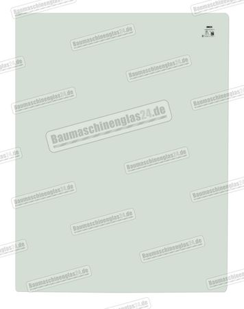 Volvo EC140-280 C+D / EW140-EW280 C+D EXCAVATOR - Frontscheibe - Oben (A)