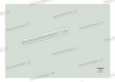 Volvo ECR145CL/ DL/ECR235CL/DL/ECR305CL EXCAVATOR - Frontscheibe - Unten (B)