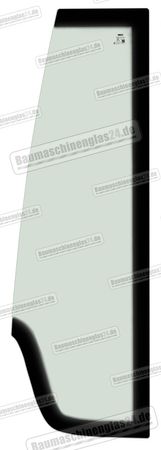 Volvo L60F / L70F / L90F / 110F / 120F / 150F / 180F / 220F / 350F+G+H LOADING SHOVEL - Frontscheibe 1/4 rechts