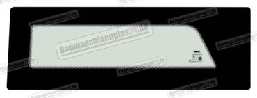 Terex TL65 / TL70 / TL80 / TL100 / TL120 SKL C Serie - Türscheibe unten klein links