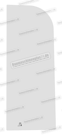 Pel Job EB12.4/EB14.4 CAB 991054->0001 - Seitenscheibe HL (E)