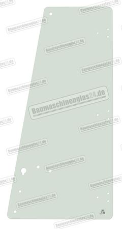 Paus RL 655 - Türscheibe L+R ohne SF (B)