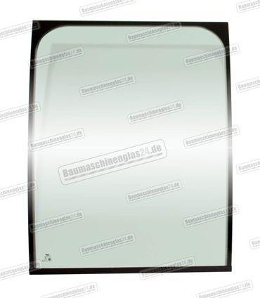 Liebherr A910/A912/A914/A918/R914/R920/R926 COMPACT - Frontscheibe oben inkl. Gummilippe