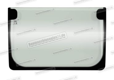 Liebherr A910/A912/A914/A918/R914/R920/R926 COMPACT - Frontscheibe unten ohne Anbauteile