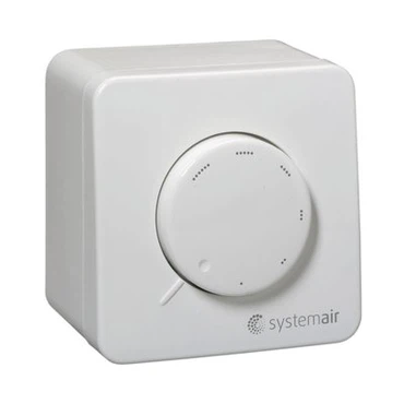 Systemair MTP 10 Potentiometer 0–10 V – stufenloser Drehzahlsteller für Ventilatoren und Lüftungsgeräte