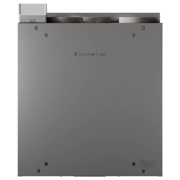 Systemair SAVE VTR 150/B 1,0 Wohnraumlüftungsgerät – Wärmerückgewinnung, EC-Technik, gefilterte Zu- und Abluft