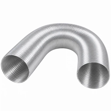 Aluminium Flexrohr DN 200, bis ca. 5 m – flexibles Lüftungsrohr für Zu- und Abluft