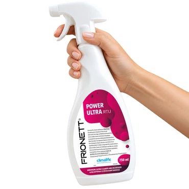 Frionett Power Ultra RTU 750 ml – gebrauchsfertiger Wärmetauscher- & Klimaanlagenreiniger