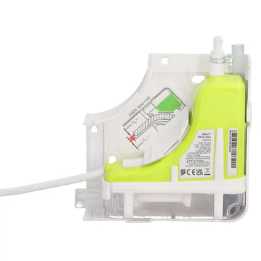 Aspen Silent+ Mini Lime Slimline Kondensatpumpe – 40 l/h, 15 m Förderhöhe, 16 dB(A), weiß