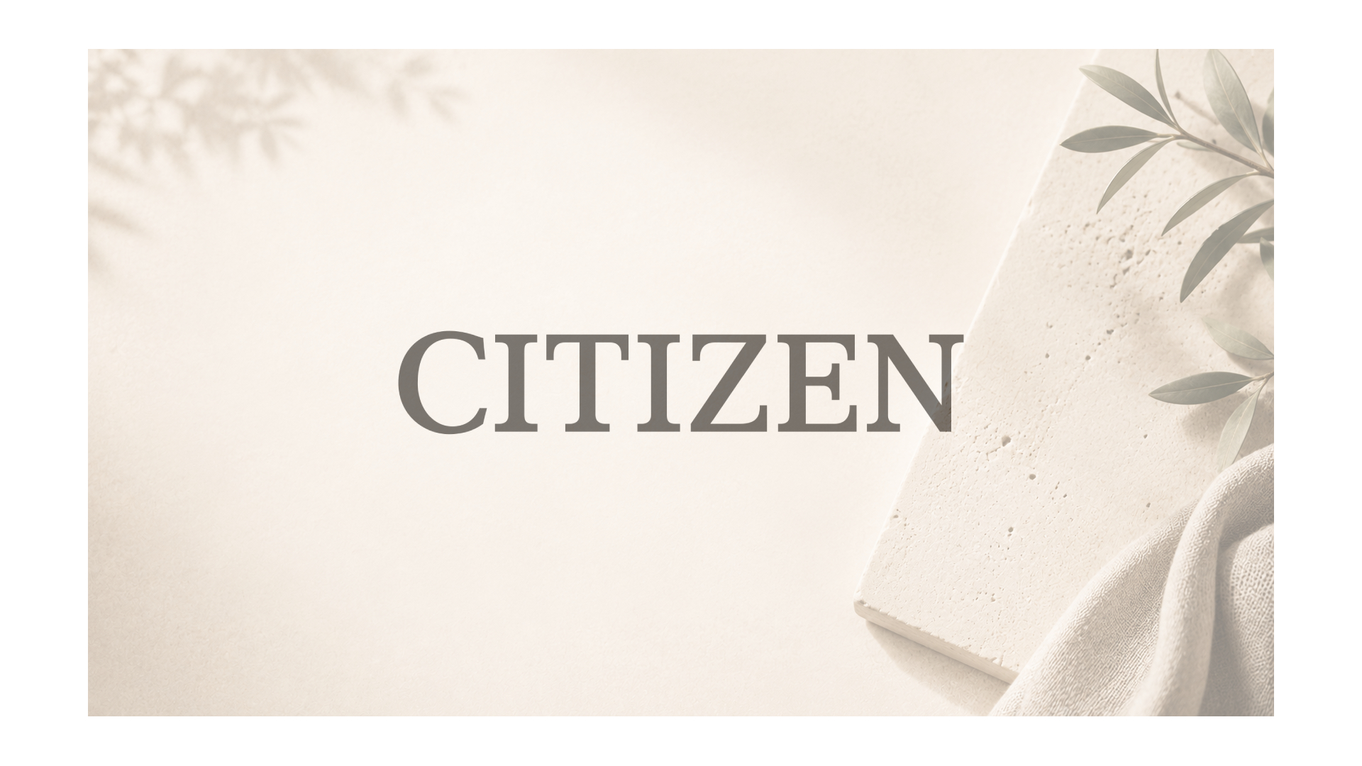Citizen Uhrenarmbänder Originalware