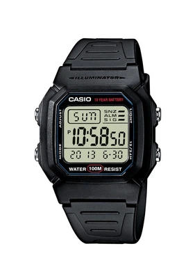 Casio Collection | Herrenuhr Multialarm Digital schwarz W-800H-1AVES