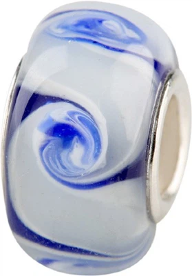 Charlot Borgen Damen Bead Beads Drops Kristallglas Silberkern GPS-38