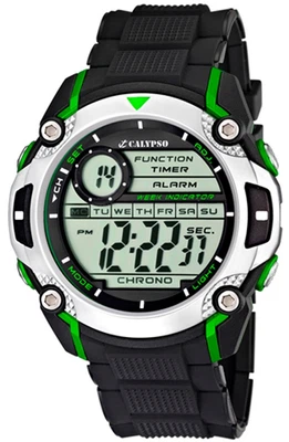 Calypso Watches K5577 Herrenuhr Quarz Alarm-Chrono digital, Uhren Variante: N°3