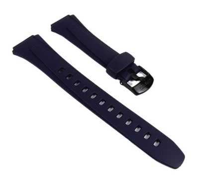 Ersatzband Resin 18mm Nachtblau Casio W-755-2AVES