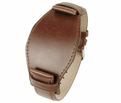 Minott Ersatzband Uhrenarmband Leder Unterlegband 18mm Braun 203161818