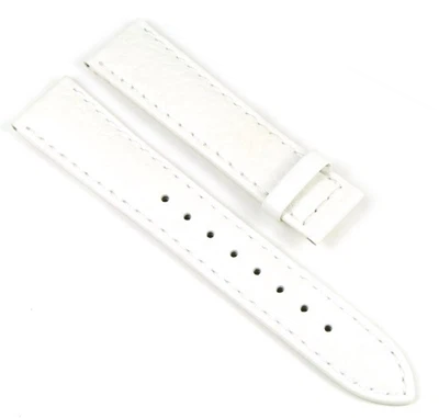 Festina Ersatzband Uhrenarmband Leder Band Weiss 18mm F16127/D F16227/