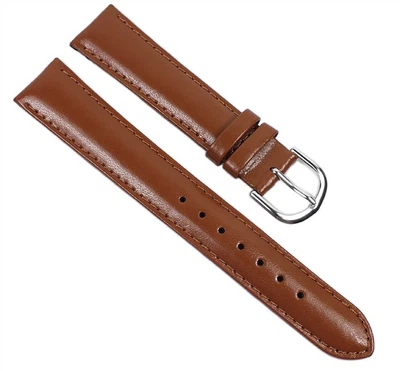 Casio Ersatzband Uhrenarmband Leder Band Braun 18mm für MTP-1095E