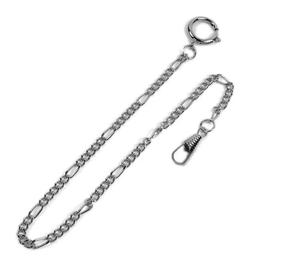 Minott Taschenuhrkette Gliederkette Edelstahl RE-22037