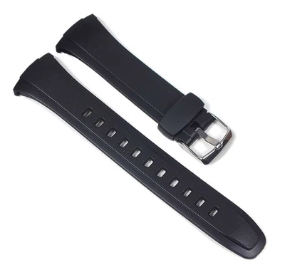 Casio Uhrenarmband Resin schwarz WVQ-M410 WVA-M650 WVA-M640 10408444