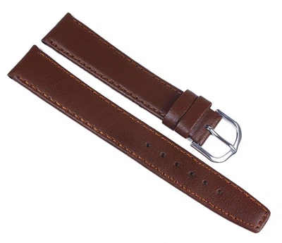 Minott Ersatzband Uhrenarmband Kalbsleder Band XL Braun 23627S