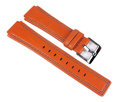 Festina Ersatzband Uhrenarmband Leder Band Orange für F16181/H F16181