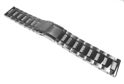 Festina Chronograph Uhrenarmband 22mm Edelstahl silbern F16272 F16273